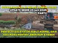 Download Lagu PART2 PERFECT!! EXCAVATOR KEBUT NORMALISASI KALI RAWAMENTES || NORMALISASI KALI BEKASI #dedimulyadi