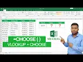 How to use VLOOKUP with CHOOSE Function in Microsoft Excel CHOOSE Function in Excel