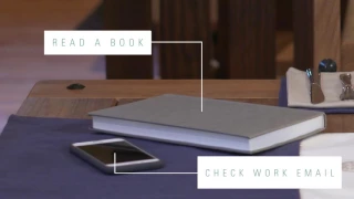 Morning Sit Down Check Email Vs Read A Book 