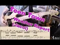 Download Lagu Weather Report - Teen Town [BASS COVER] - with notation and tabs