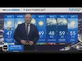 Another blast of cold air blows into Maryland on Sunday evening