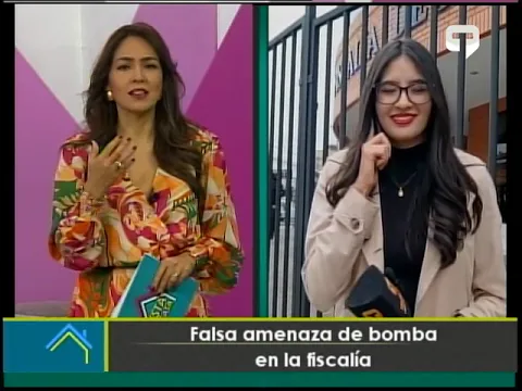 Falsa amenaza de bomba en la fiscalía