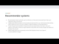 Deep Learning based Recommender System Introduction