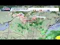 Hour-by-hour forecast for rain wintry mix in Vermont and Northern New York
