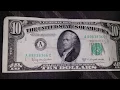 1950 D TEN DOLLAR BILL DISCOVERED IN CHANGE