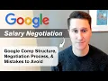 Google Salary Negotiation How to Navigate a Google Offer Negotiation