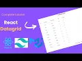 How To Use Datagrid In React Applications In 2024