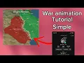 War animation tutorial simple