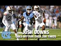 UNC WR Josh Downs Goes Off For Over 200 Yards vs Virginia