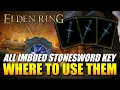 Elden Ring - All Imbued Stonesword Key Locations And Where To Use Them All Rewards