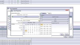 ATRIUM - Adding a user and card Software
