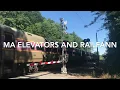 West Concord MA MBTA Commuter Rail 2002 Outbound to Fitchburg West Concord Station