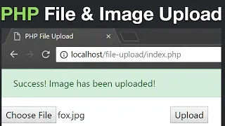 PHP File Upload How to Upload Files and Images with PHP PHP Tutorial Learn PHP Programming