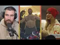 Travis Kelce Reveals Taylor Swift s Reaction to SHIRTLESS Jason Kelce