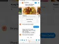 FoodFinder Chat bot build in DialogFlow and Node JS