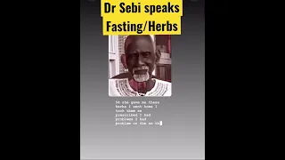 Dr Sebi on fasting herbs