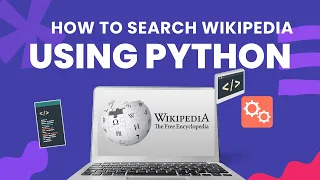 How to search in Wikipedia using Python