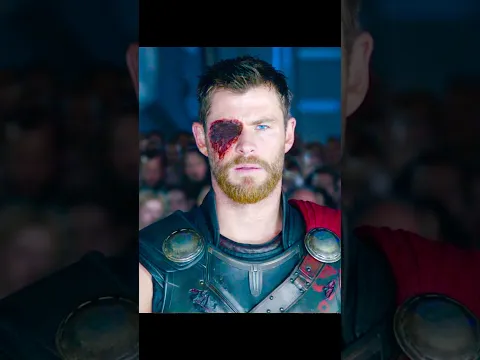 Thor observa la destrucción de Asgard #Shorts