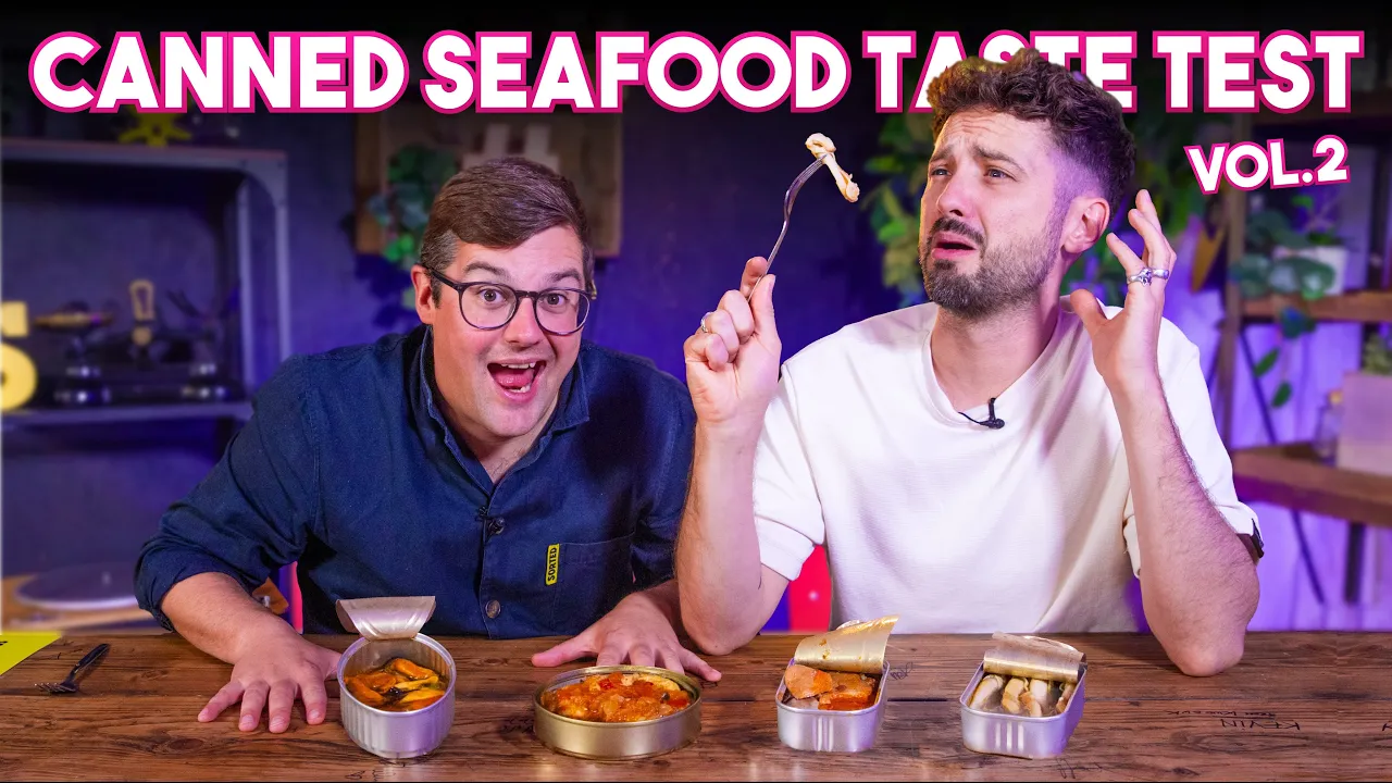 Taste Testing UNUSUAL Canned Seafood Vol.2