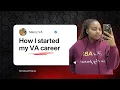 How I Started My Virtual Assistant Remote Career