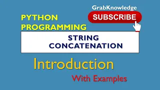 11 python String Concatenation