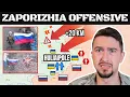 New Russian Offensive STEAMROLLING Ukraine in Zaporizhia