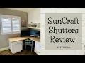 SunCraft Plantation Shutters Review shutters from my extreme clean with me