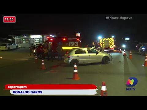 Acidente em Joinville: Motociclista fica ferido no Itaum