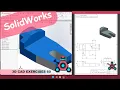 SolidWorks 3D CAD EXERCISES 60 StudyCadCam Solution Tutorial