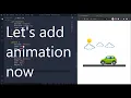 Moving Car Animation using HTML and CSS Keyframes