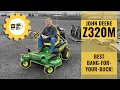 John Deere Z320M Zero-Turn Review Z300 Series 42 Accel Deep Deck Kawasaki Engine