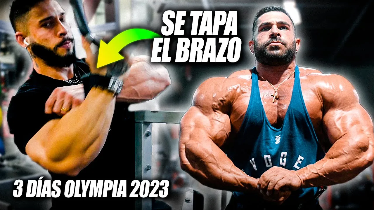 DEREK LUNSFORD INCREIBLE ASPECTO A 7 DIAS Y RAMON DINO NO QUIERE QUE SE VEA NADA - Mr olympia 2023