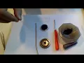 Preparing samples for poowder diffraction experiments