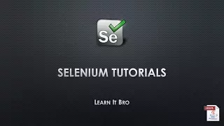 Selenium - Tutorial 8