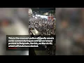 Terrifying moment police allegedly use a banned sonic weapon on protesters