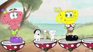 3LAMESTUDIO Reupload Spongebob In Cuphead Meets Cagney Carnation Ft OneyPlays Part 4 