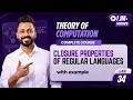 Lec-34 Closure properties of regular languages in TOC