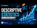 Descriptive Statistics in E-Views
