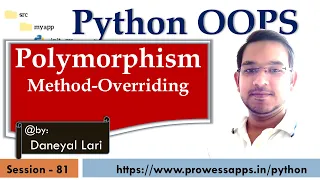 OOP Polymorphism in Python Method Overriding Python Tutorial for Beginners