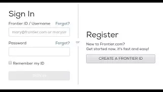 How to Create Frontier Email Account