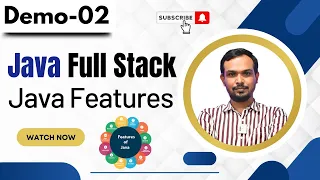 Java Full Stack Demo 02 Java Features Java FullStack Development Tutorial Harsha Trainings