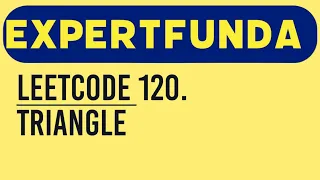 Leetcode 120 Triangle Java Solution With Dynamic programming