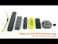 Types of UHF RFID Passive Tags How They Are Used