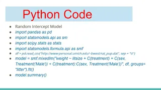 Mixed Hierarchical Models with Python Part 2