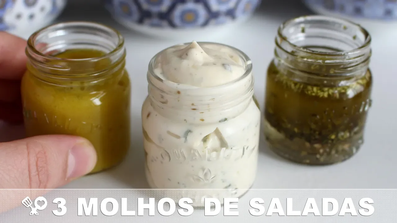 5 Receitas de Molhos para Saladas - Maurício Rodrigues