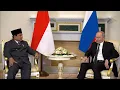 Download Lagu Pertemuan Presiden Prabowo dengan Presiden Vladimir Putin di Istana Constantine