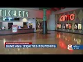 AMC reopens limited theaters