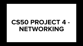 Project 4 - Network