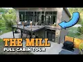 Inside The Mill Modern Riverfront Cabin Tour at Hideaway on the Hocking