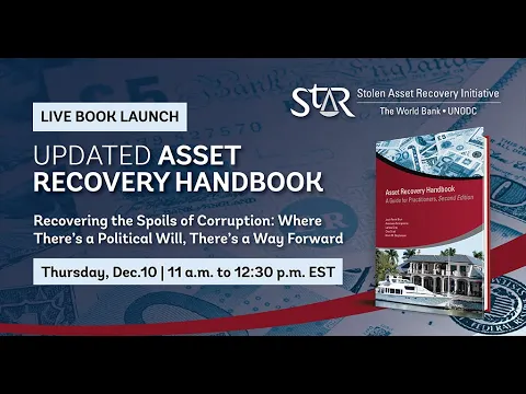Asset Recovery Handbook: A Guide for Practitioners, Second Edition